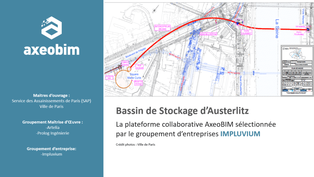 IMPLUVIUM – Bassin de Stockage d’Austerlitz – AxeoBIM